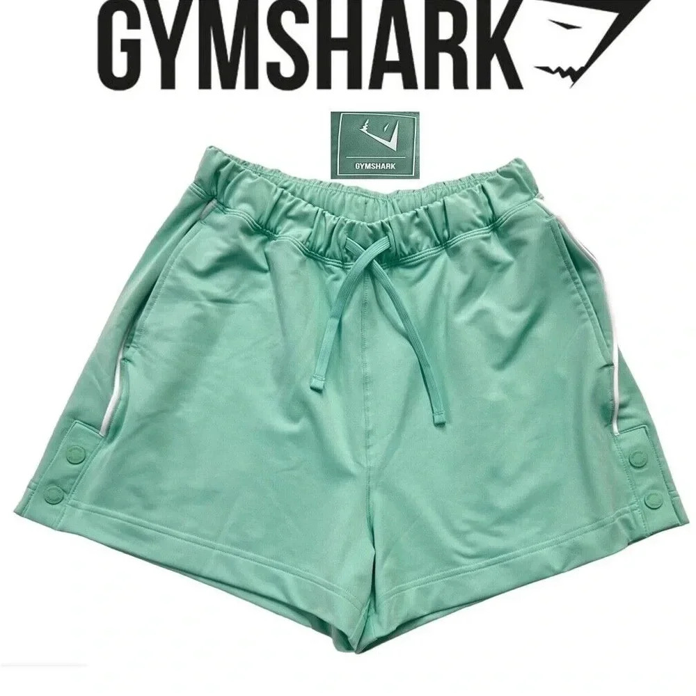 Gymshark Mint Green Athletic Shorts